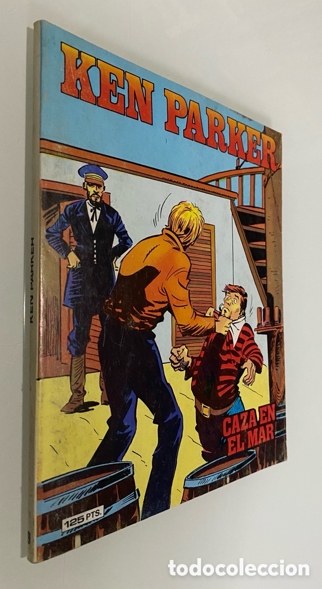 C&oacute;mics: Ken Parker: Caza en el mar (N&ordm; 9) - VV.AA. - Foto 1