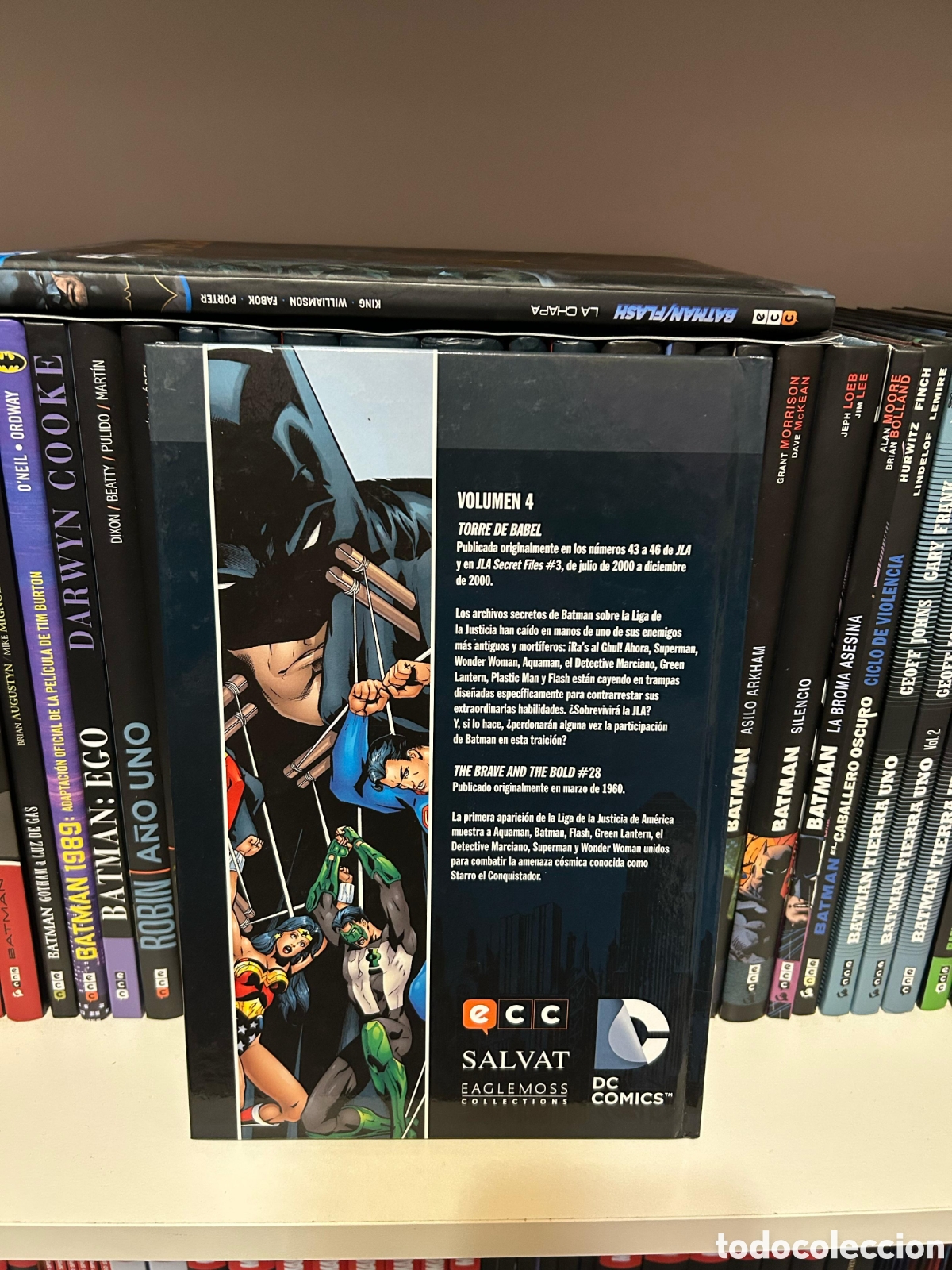 C&oacute;mics: JLA: TORRE DE BABEL (COLECCIONABLE DC C&Oacute;MICS) (TAPA DURA-SEMINUEVO) - Foto 2