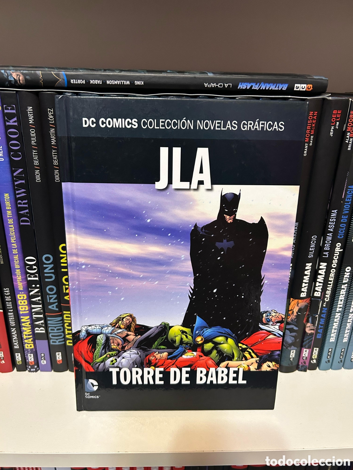 C&oacute;mics: JLA: TORRE DE BABEL (COLECCIONABLE DC C&Oacute;MICS) (TAPA DURA-SEMINUEVO) - Foto 1