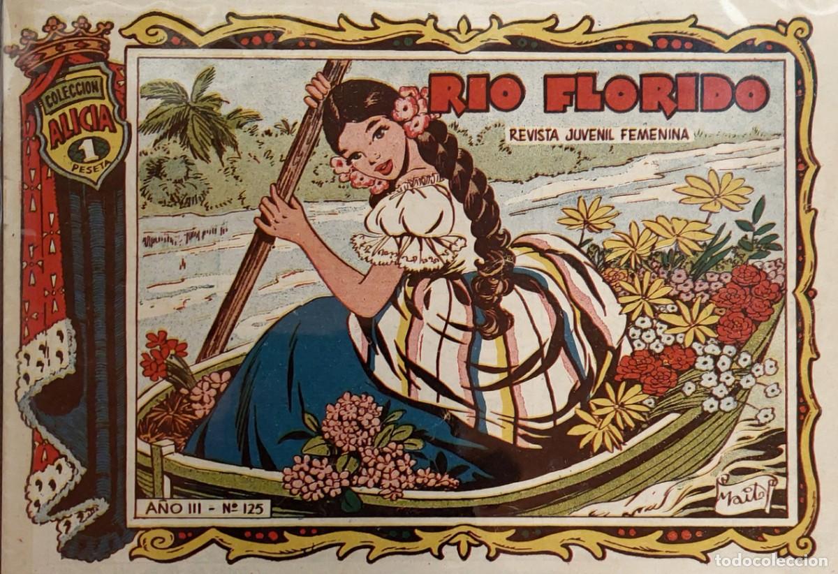 C&oacute;mics: LOTE DE 7 COMICS COLECCION ( ALICIA A&Ntilde;O III ) de TORAY 1957 - Foto 1