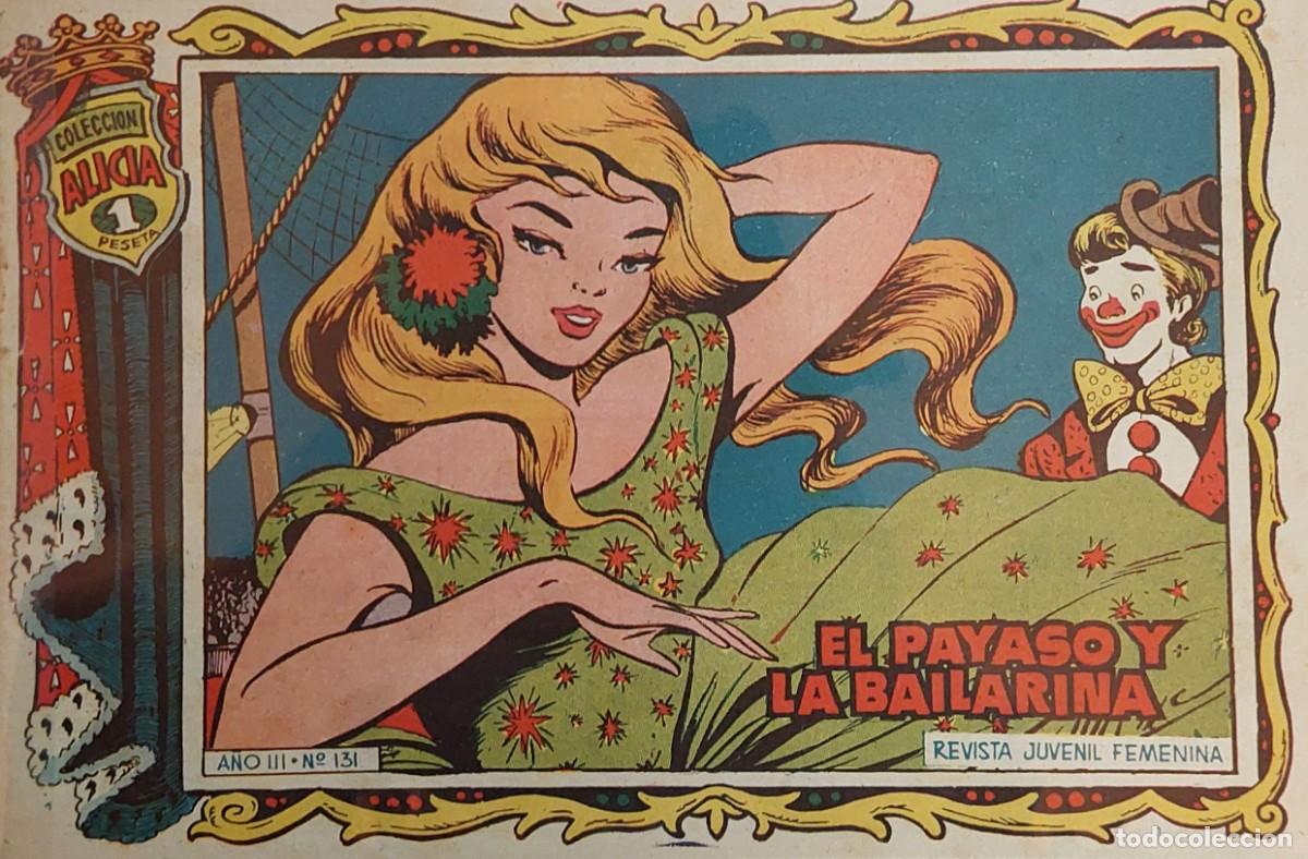 C&oacute;mics: LOTE DE 7 COMICS COLECCION ( ALICIA A&Ntilde;O III ) de TORAY 1957 - Foto 2
