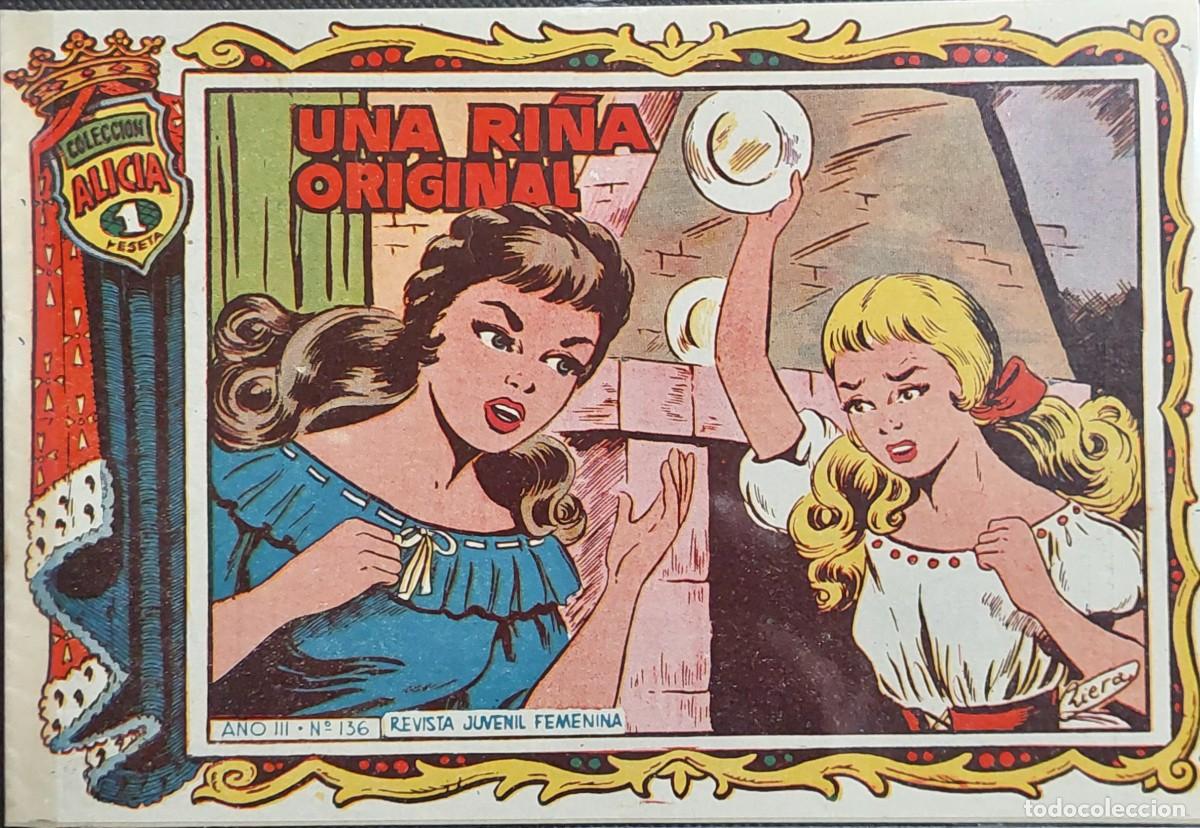 C&oacute;mics: LOTE DE 7 COMICS COLECCION ( ALICIA A&Ntilde;O III ) de TORAY 1957 - Foto 5