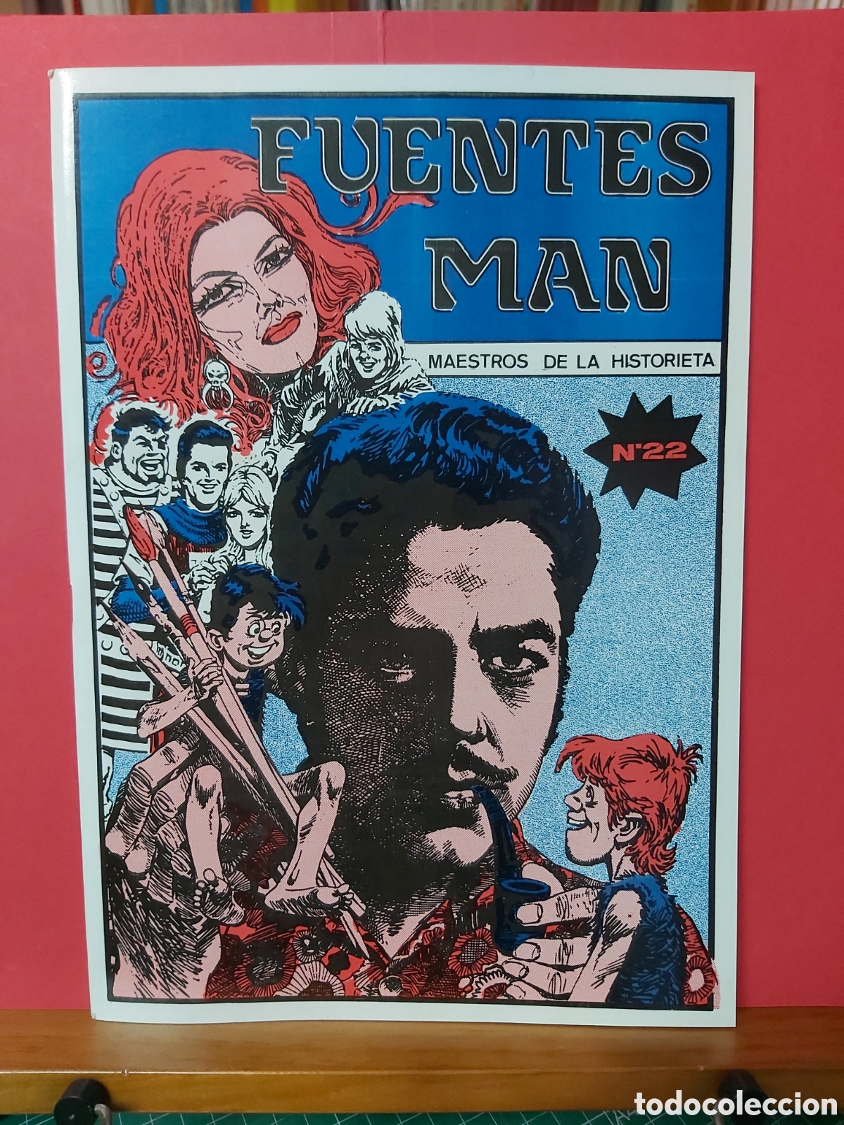 Comics: * MAESTROS DE LA HISTORIETA N&ordm; 22 * FUENTES MAN * CLUB VALLISOLETANO DE AMIGOS DEL TEBEO *