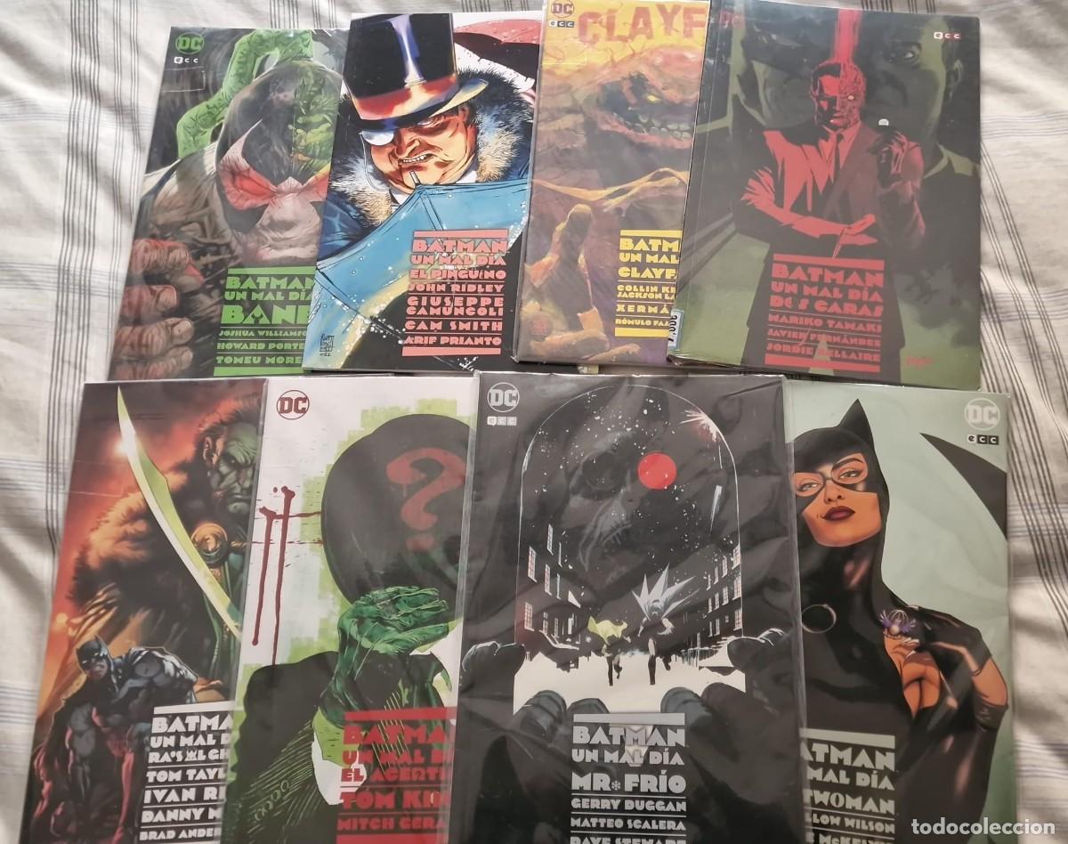 C&oacute;mics: BATMAN: UN MAL DIA (OBRA COMPLETA 8 TOMOS) - ECC - Foto 1