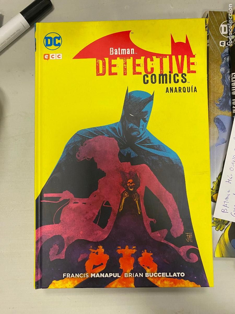 C&oacute;mics: BATMAN DETECTIVE C&Oacute;MICS. ANARQU&Iacute;A. ECC. TAPA DURA. - Foto 1