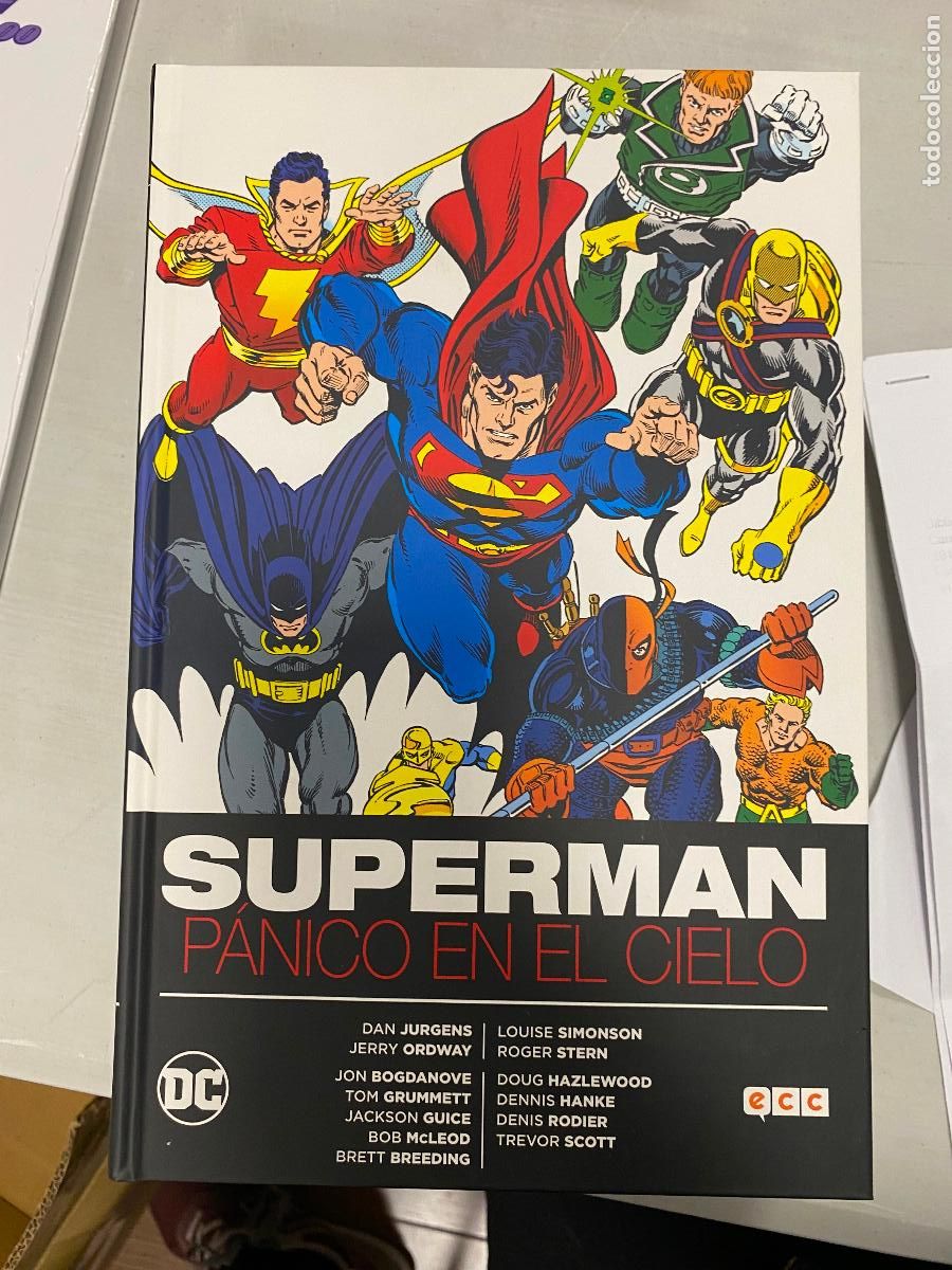 C&oacute;mics: SUPERMAN - PANICO EN EL CIELO - DC - ECC - TAPA DURA - Foto 1