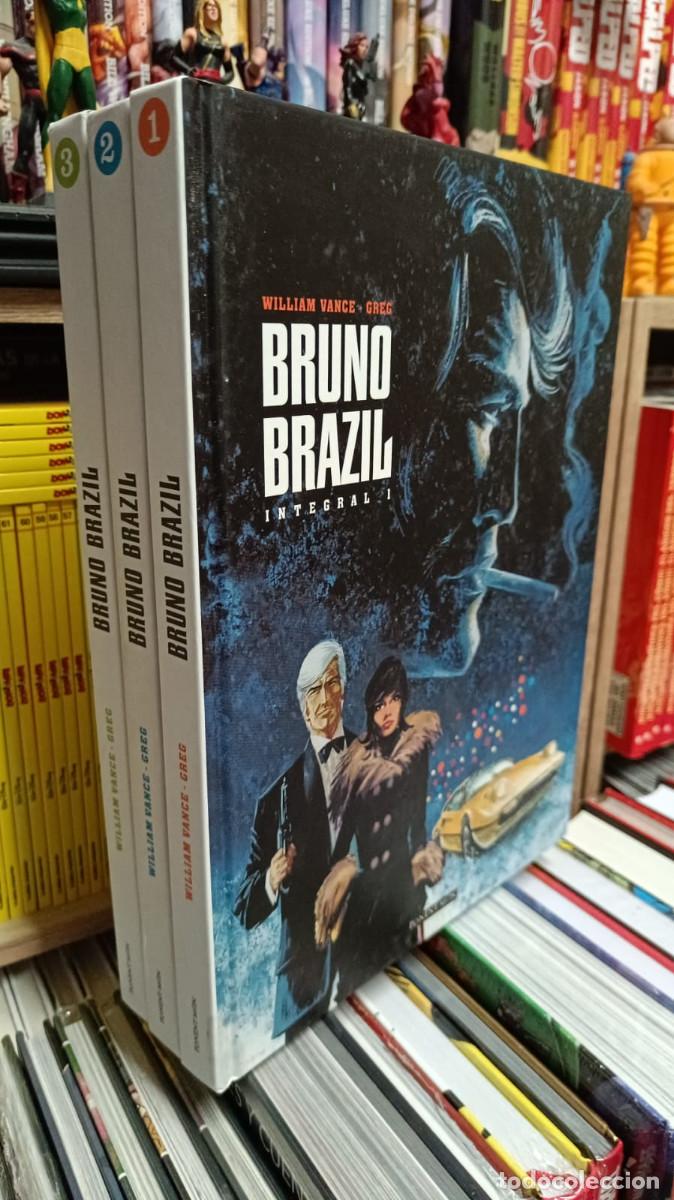 C&oacute;mics: BRUNO BRAZIL INTEGRAL 1-2-3 / COMPLETA . William Vance /Greg - Foto 1