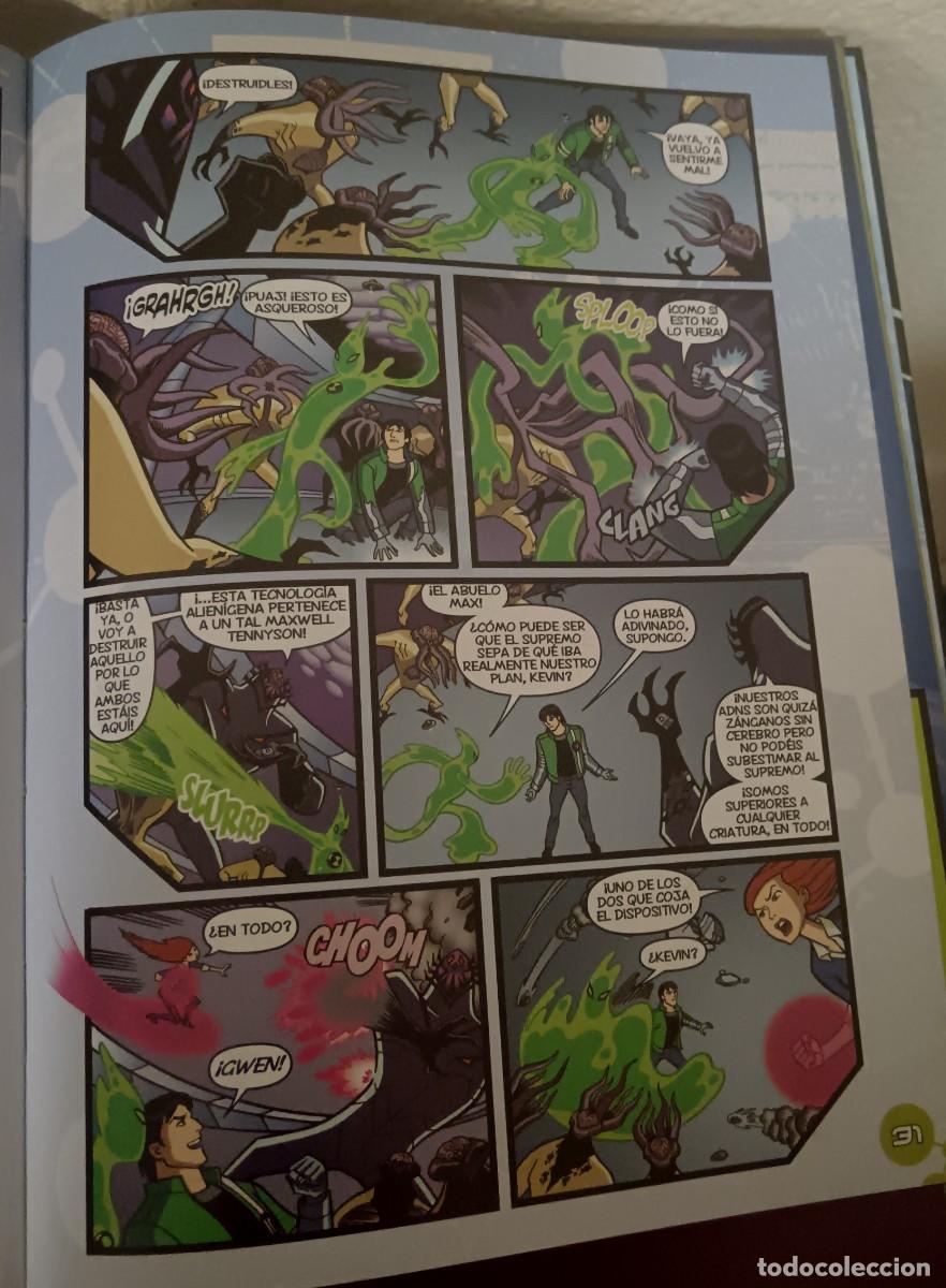 C&oacute;mics: BEN 10 ALIEN FORCE EL GRAN LIBRO MEDIALIVE CONTENT A&Ntilde;O 2010 - Foto 2