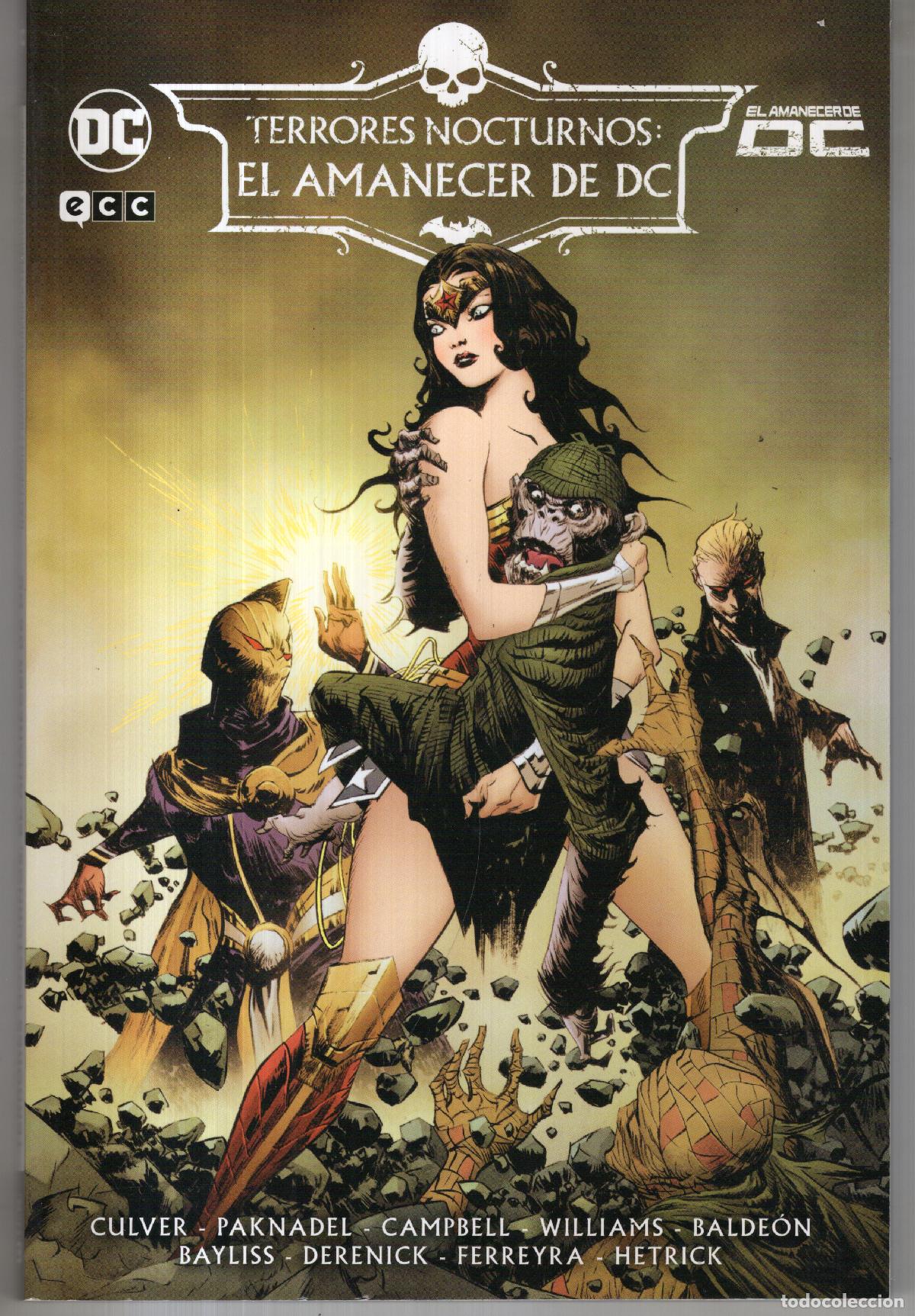 C&oacute;mics: TERRORES NOCTURNOS: EL AMANECER DE DC (V.V.A.A.) ECC - ESTADO EXCELENTE - MTFA - Foto 1