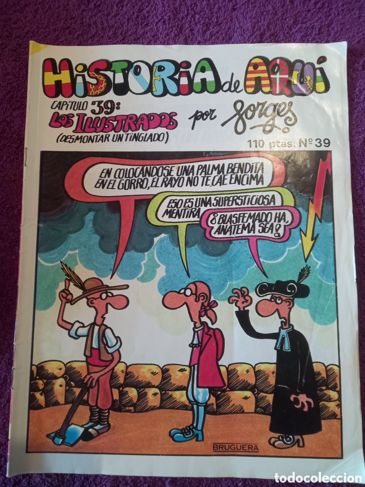 C&oacute;mics: Fasc&iacute;culo Historia de aqu&iacute;. Forges. Cap&iacute;tulo 39. Los ilustrados. - Foto 1