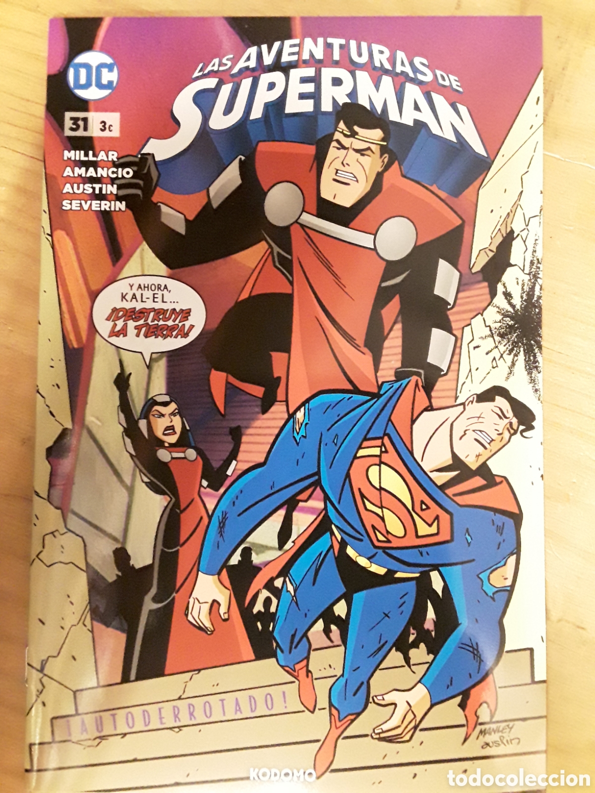C&oacute;mics: Las aventuras de Superman 31 (Grapa) - Millar, Amancio, Austin, Severin - ECC c&oacute;mics / Kodomo - Foto 1