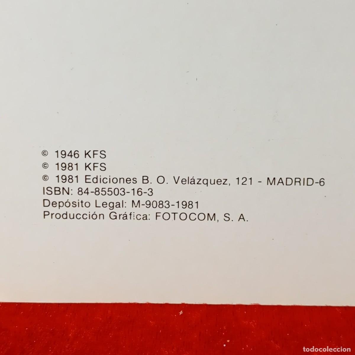 C&oacute;mics: COMIC - RIP KIRBY - ALEX RAYMOND - EDICIONES B.O. VEL&Aacute;ZQUEZ - 1981 / 1726 - Foto 4