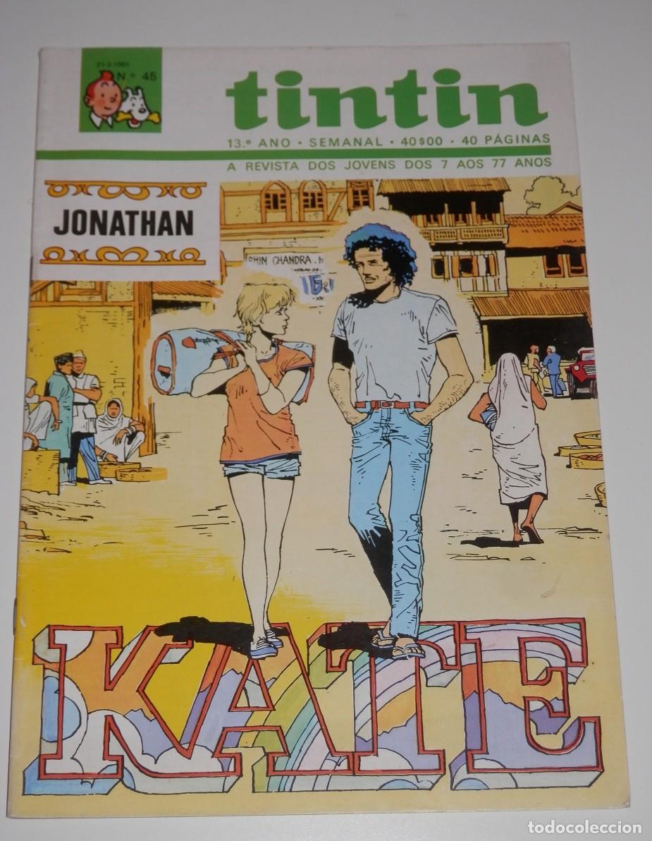C&oacute;mics: REVISTA TINTIN - N&ordm;45 DE 21/3/81