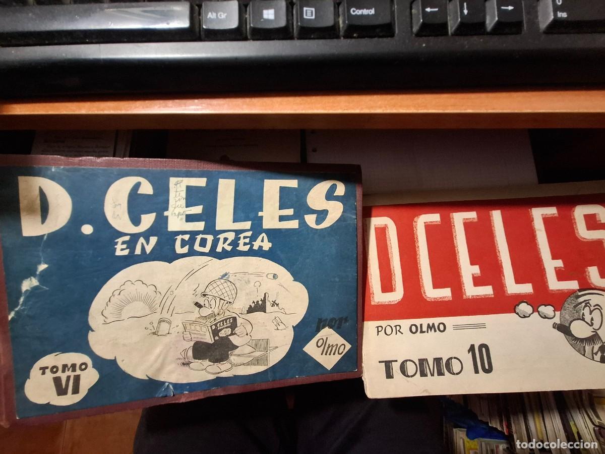 Comics: D. Celes , olmo, vi y 10, 2. apaisado, 23 x 17 cm.