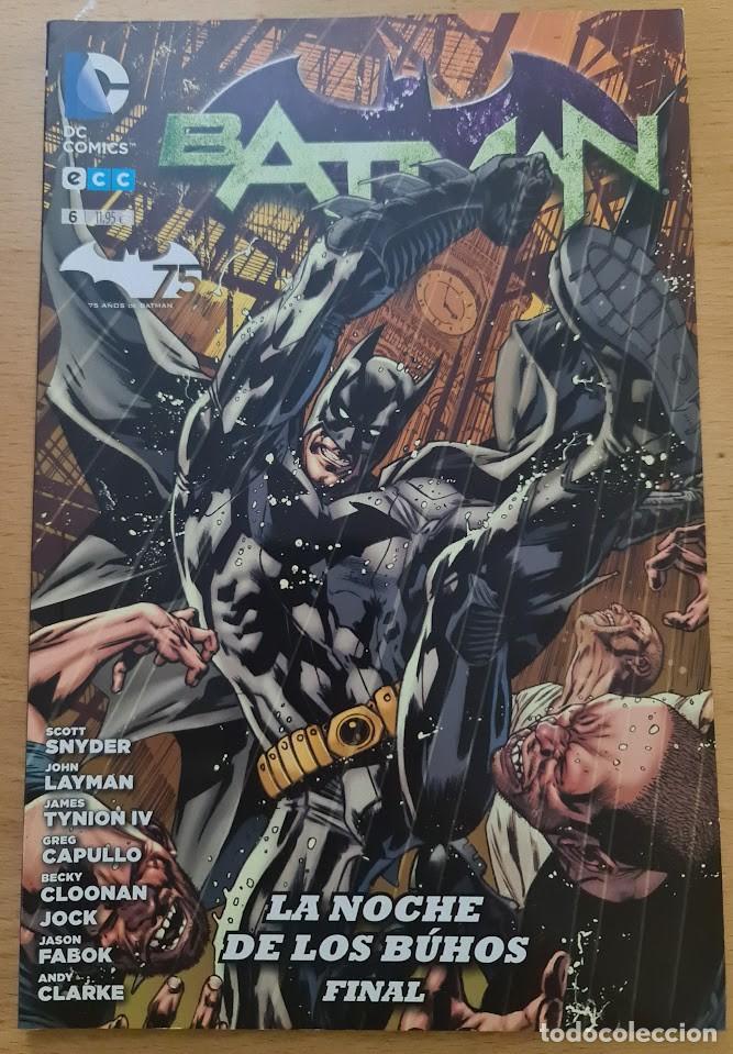 C&oacute;mics: BATMAN 6, LA NOCHE DE LOS BUHOS FINAL. SCOTT SNYDER. ECC - Foto 1
