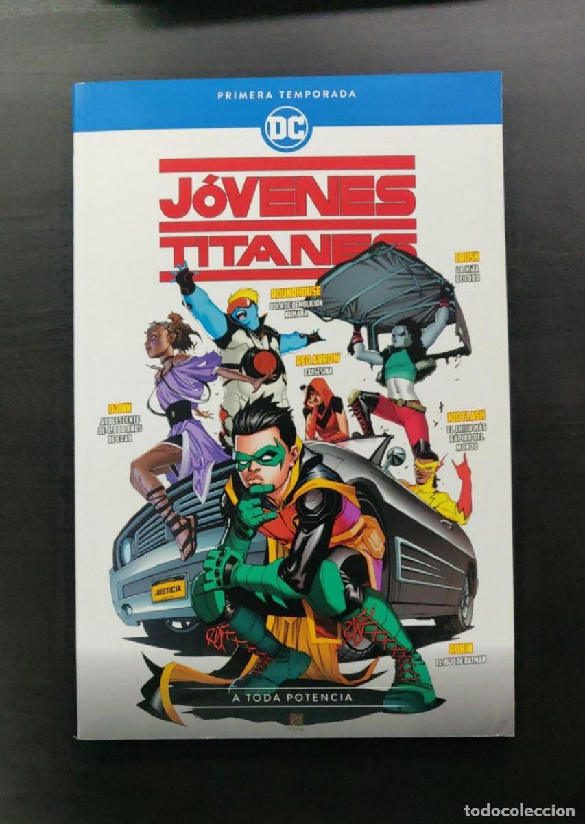 C&oacute;mics: J&Oacute;VENES TITANES : PRIMERA TEMPORADA : A TODA POTENCIA (ECC) - Foto 1