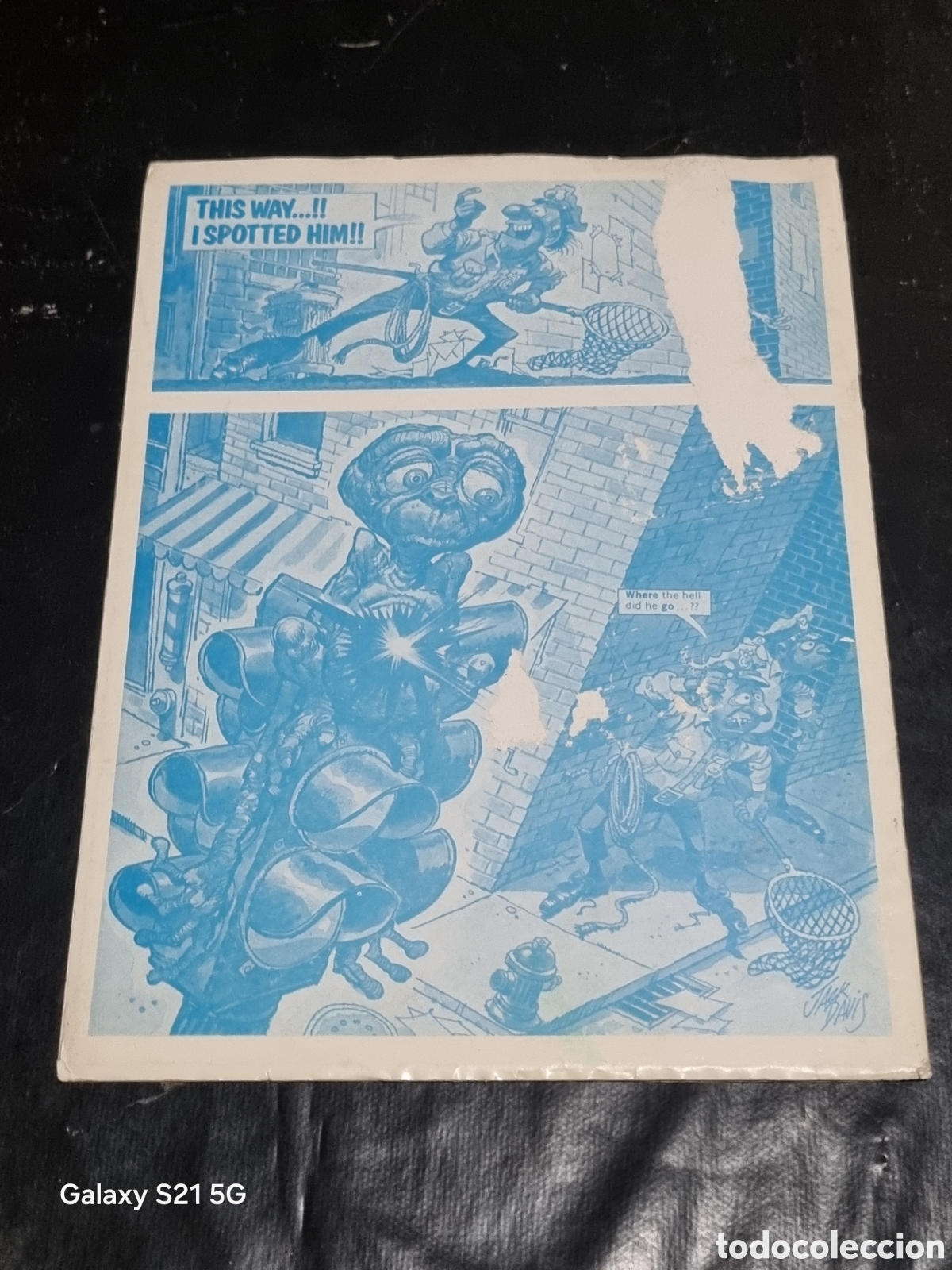 C&oacute;mics: E.T - TEBEO Y BLOQUE DE NOTAS EN INGL&Eacute;S THE QUASI-TERRESTRIAL - Foto 9