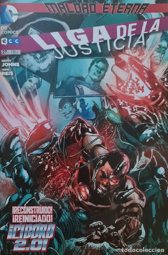 C&oacute;mics: LIGA DE LA JUSTICIA 27. GEOFF JOHNS. ECC - Foto 1