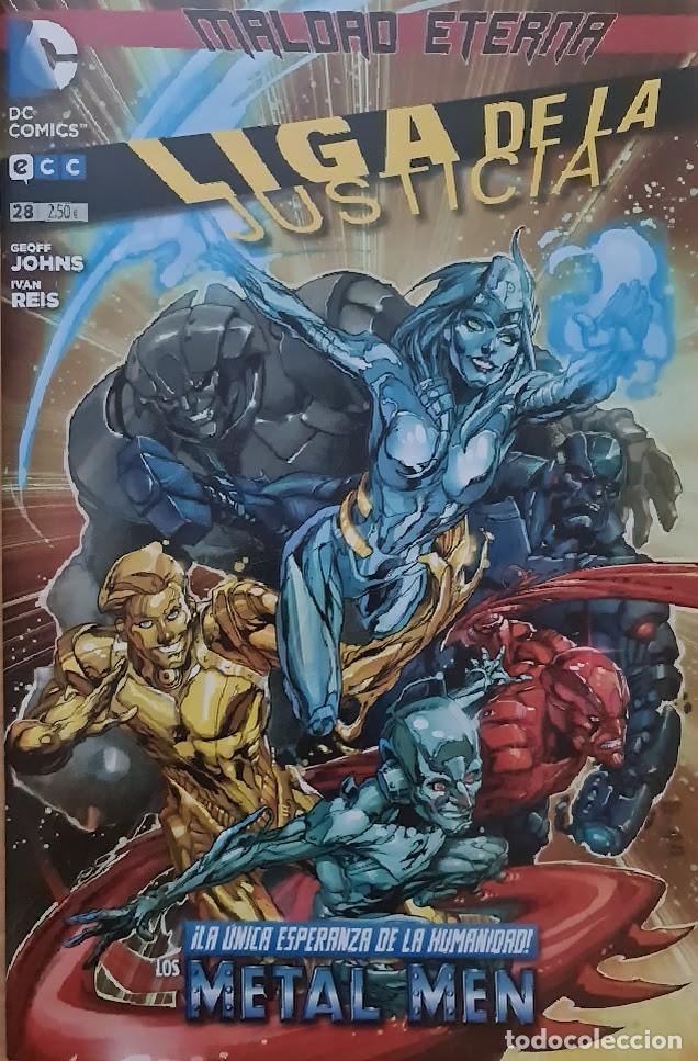 C&oacute;mics: LIGA DE LA JUSTICIA 28. GEOFF JOHNS. ECC - Foto 1