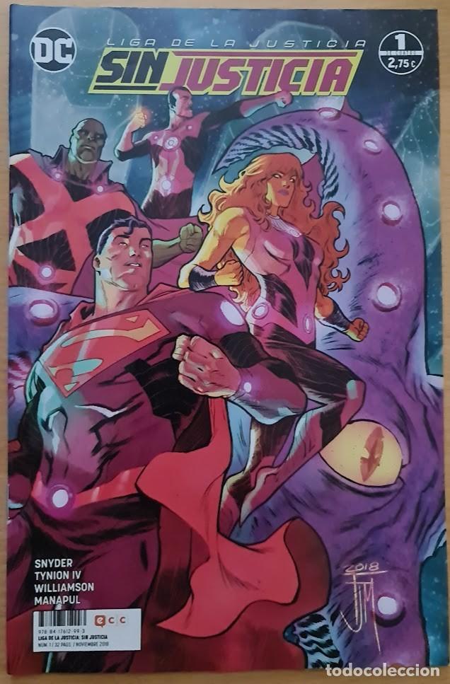C&oacute;mics: LIGA DE LA JUSTICIA: SIN JUSTICIA 1. SNYDER, TYNION. ECC - Foto 1