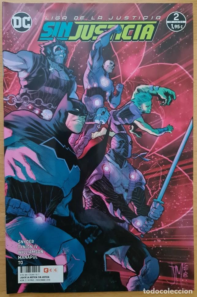 C&oacute;mics: LIGA DE LA JUSTICIA: SIN JUSTICIA 2. SNYDER, TYNION. ECC - Foto 1