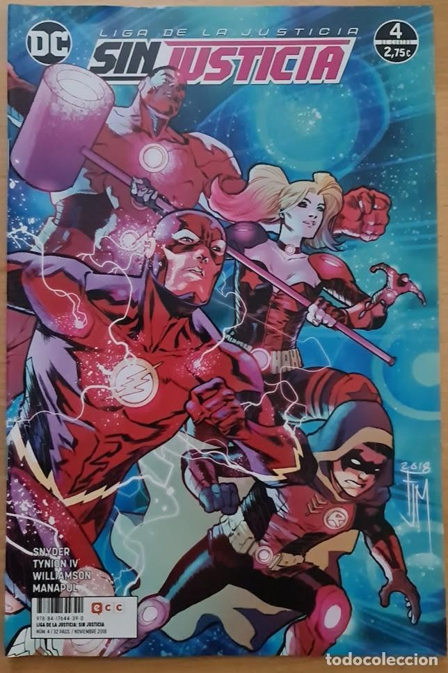 C&oacute;mics: LIGA DE LA JUSTICIA: SIN JUSTICIA 4. SNYDER, TYNION. ECC - Foto 1