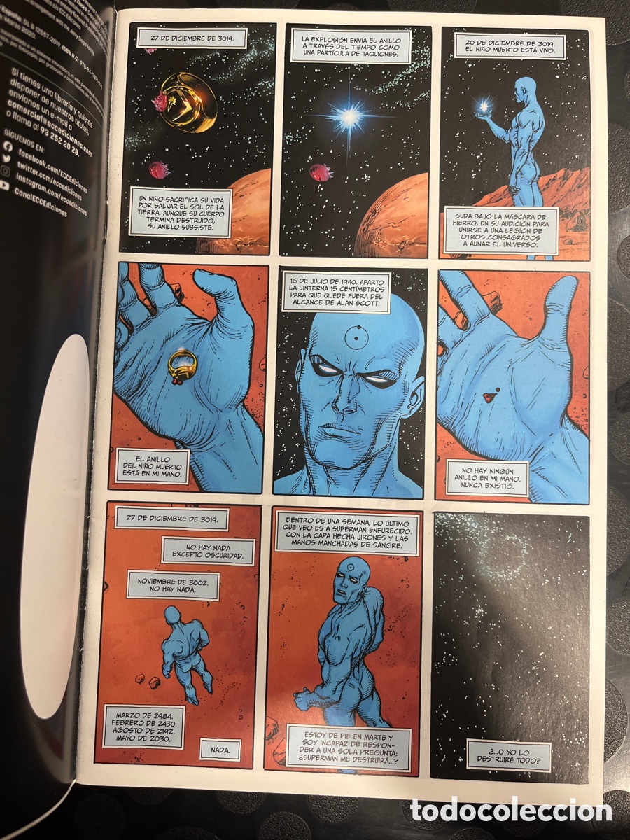C&oacute;mics: EL RELOJ DEL JUICIO FINAL N.9 CRISIS DC ECC ( 2019/2020 ) - Foto 3