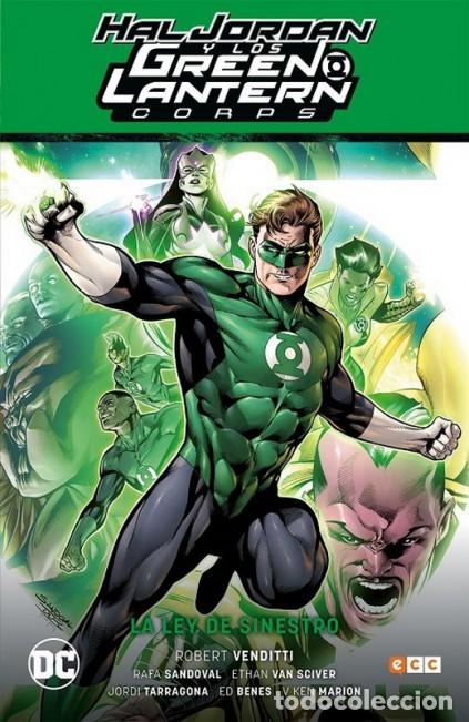 C&oacute;mics: HAL JORDAN Y LOS GREEN LANTERN CORPS VOL. 1 LA LEY DE SINESTRO - ECC - CARTONE - IMPECABLE - Foto 1