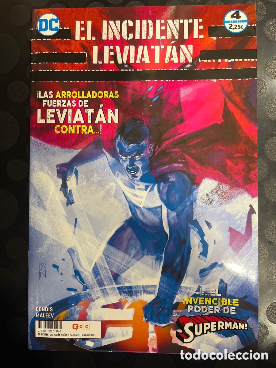 C&oacute;mics: EL INCIDENTE LEVIAT&Aacute;N N.4 DC ECC ( 2019/2020 ) - Foto 1