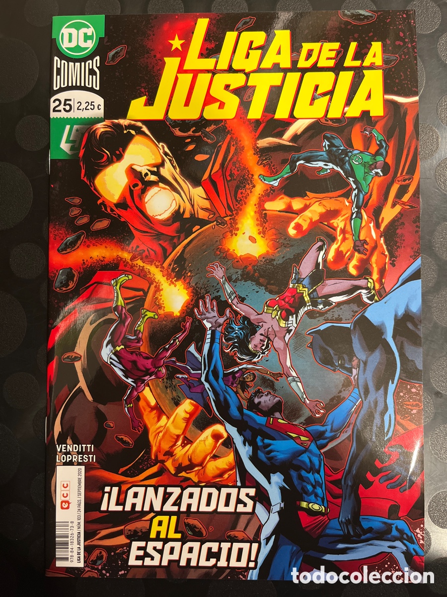 C&oacute;mics: LIGA DE LA JUSTICIA N.103 / 25 LANZADOS AL ESPACIO DC ECC ( 2012/&hellip; ) - Foto 1