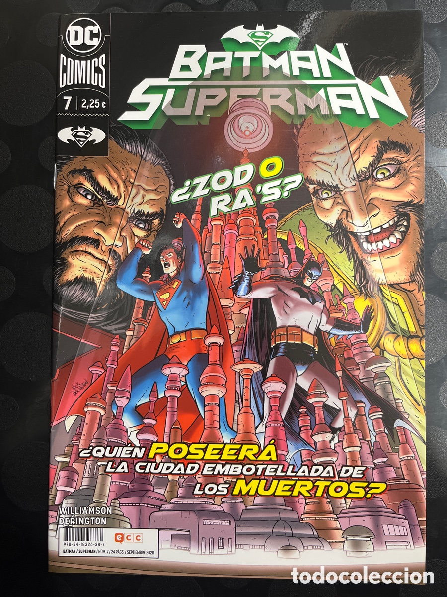 C&oacute;mics: BATMAN & SUPERMAN N.7 ZOD O RA&rsquo;S DC ECC ( 2020/2021 ) - Foto 1