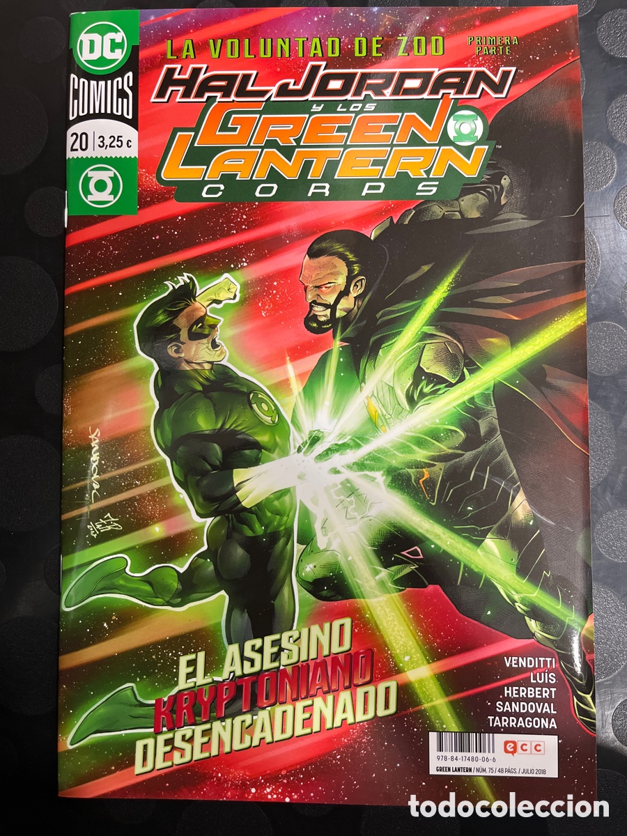 C&oacute;mics: HAL JORDAN Y LOS GREEN LANTERN CORPS N.75 / 20 TEMED M&Iacute; PODER DC ECC ( 2012/&hellip; ) - Foto 1