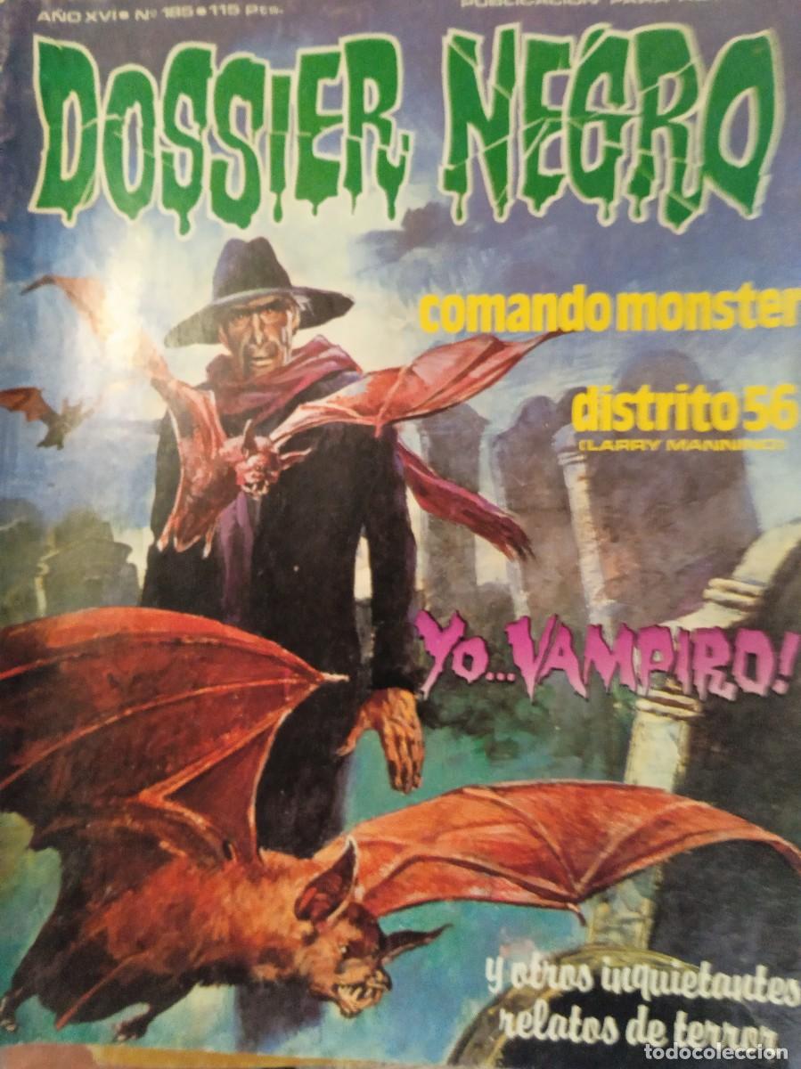 C&oacute;mics: DOSSIER NEGRO N&ordm; 185 - 1985 - Foto 1