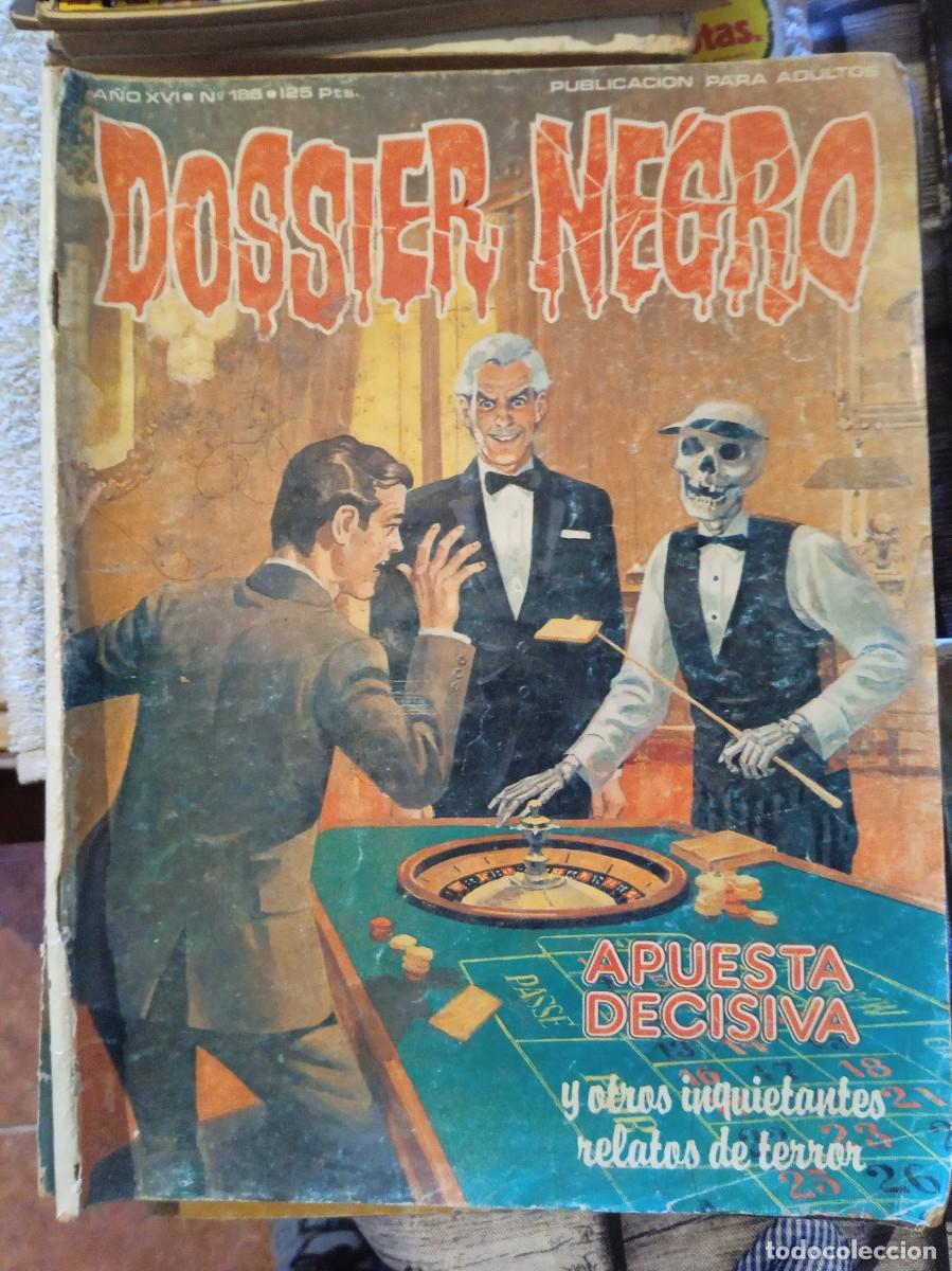 C&oacute;mics: DOSSIER NEGRO N&ordm; 186 - 1985 - Foto 1