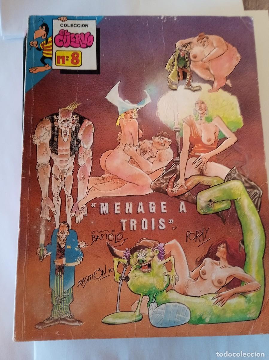 C&oacute;mics: EL CUERVO COLECCI&Oacute;N N&ordm; 8. MENAGE A TROIS - Foto 1