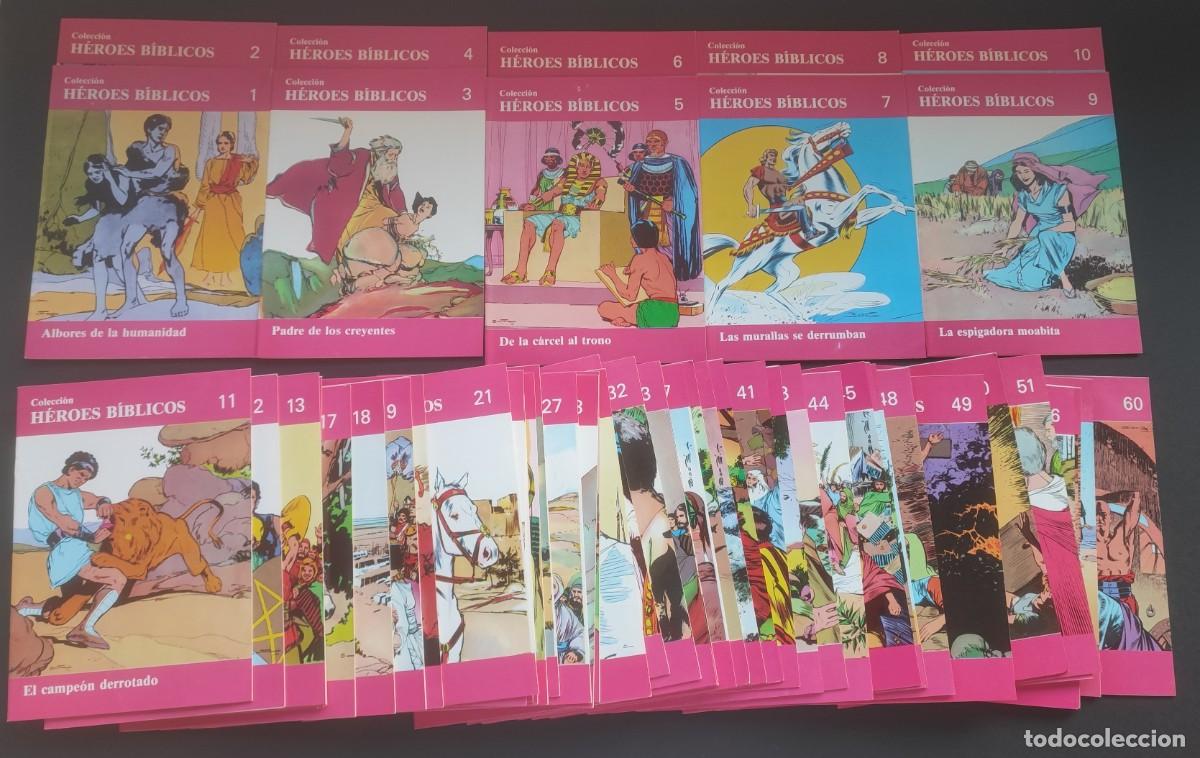 C&oacute;mics: HEROES B&Iacute;BLICOS (COLECCI&Oacute;N COMPLETA) - EDT EDOSA - 1961 - Foto 1