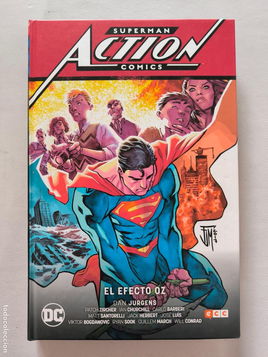 C&oacute;mics: SUPERMAN ACTION COMICS VOL. 3 - EL EFECTO OZ - DC - ECC - TAPA DURA - NUEVO (320*w) - Foto 1
