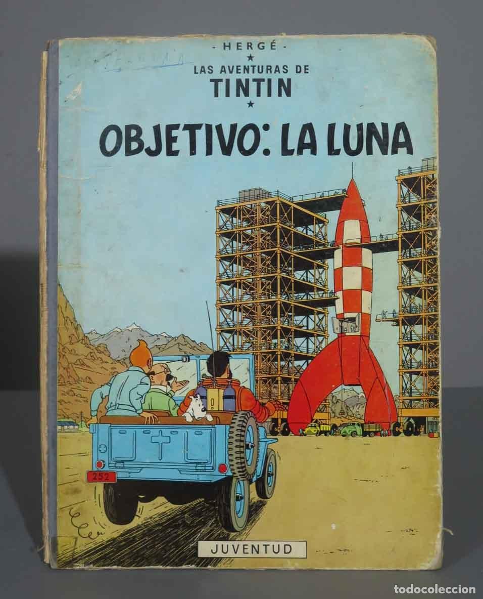 C&oacute;mics: OBEJTIVO LA LUNA. TINTIN. 1967 - Foto 1
