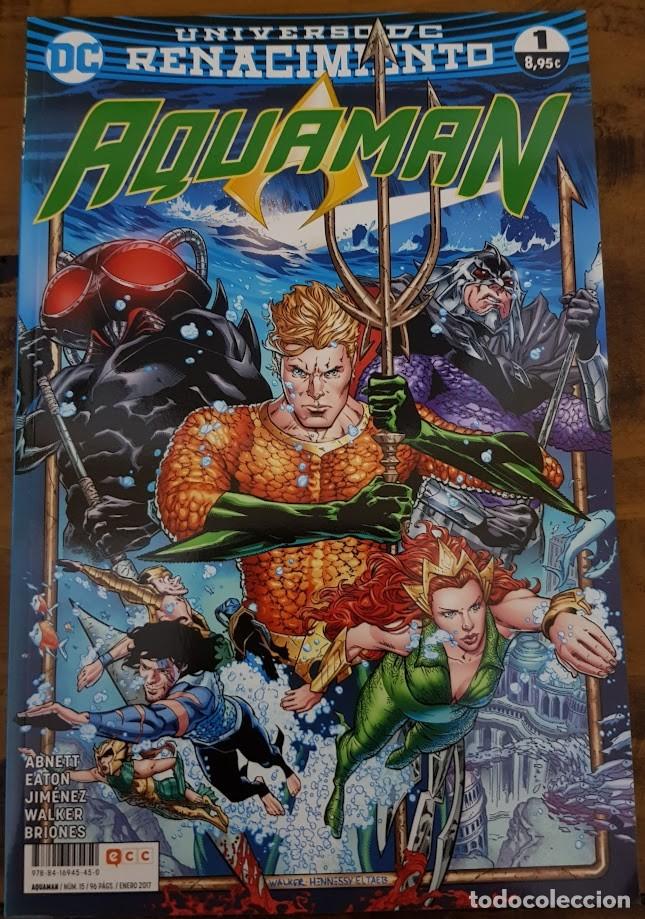 C&oacute;mics: AQUAMAN 15/1 RENACIMIENTO. ECC - Foto 1