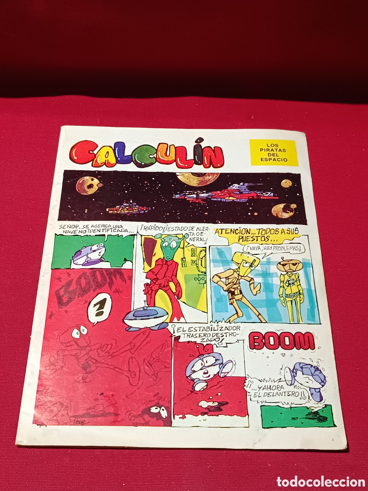 C&oacute;mics: Raro y dif&iacute;cil comic CALCULIN LOS PIRATAS DEL ESPACIO - Foto 1
