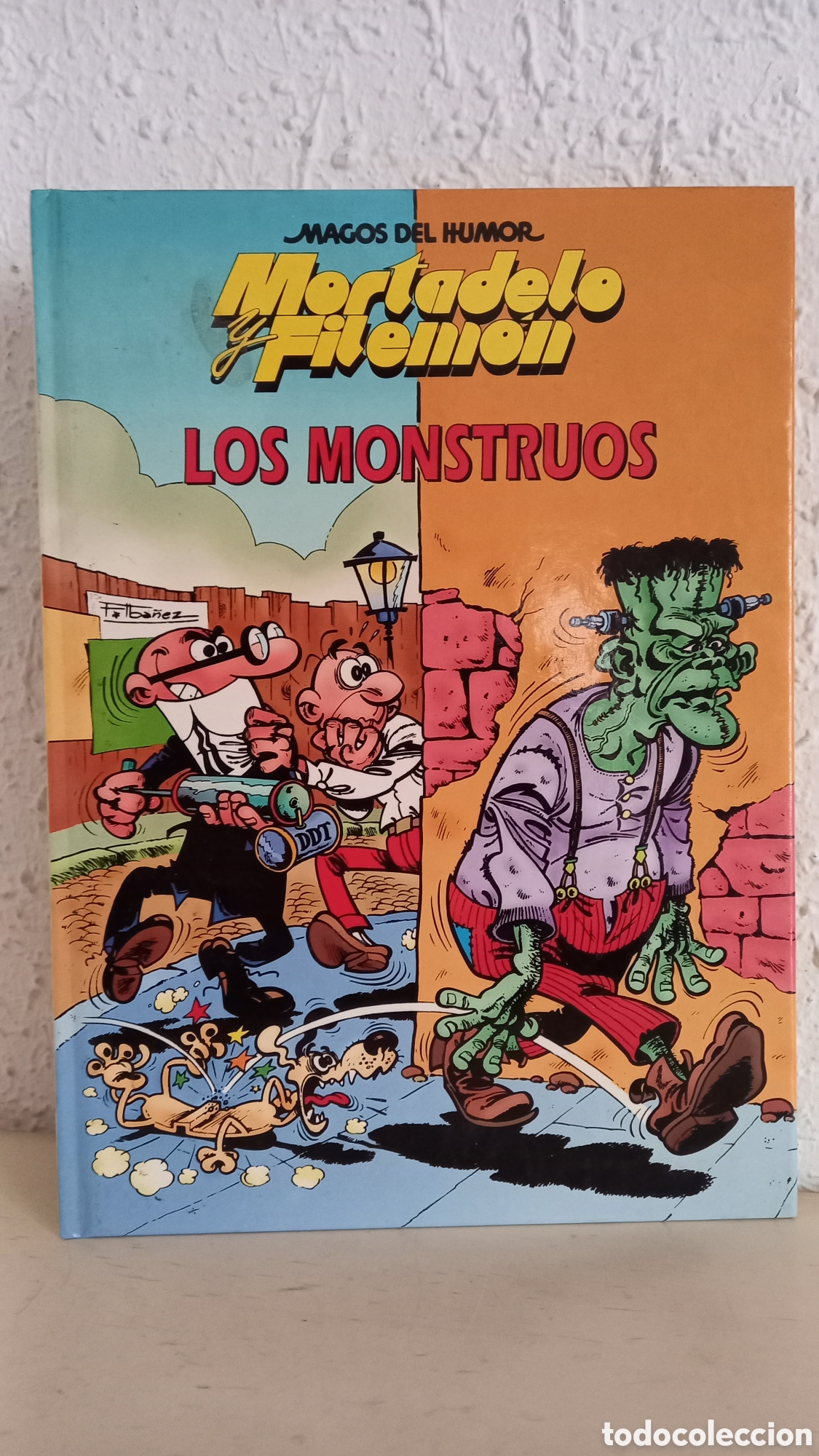 C&oacute;mics: Mortadelo y Filem&oacute;n. LOS MONSTRUOS. Magos del Humor. Edic. CIRCULO DE LECTORES - Foto 1