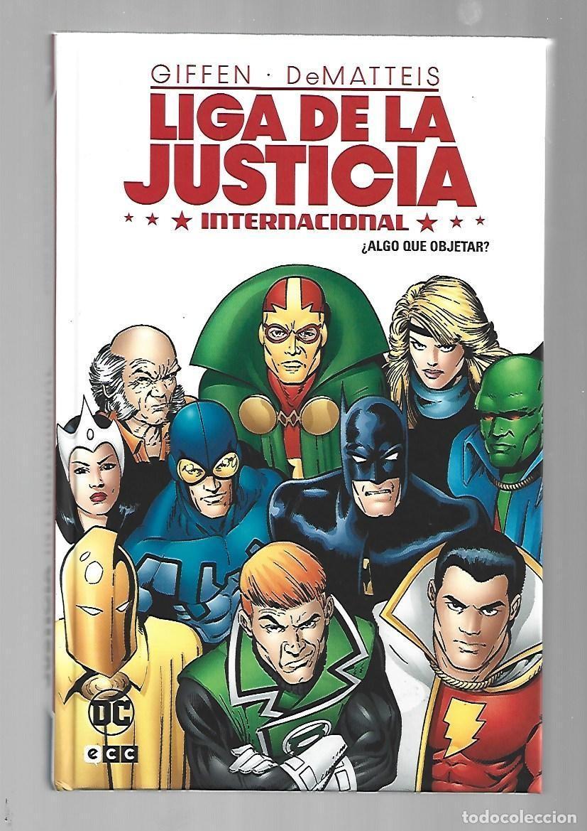 C&oacute;mics: Liga de la Justicia Internacional 1: &iquest;algo que objetar?, 2024, ECC, impecable - Foto 1