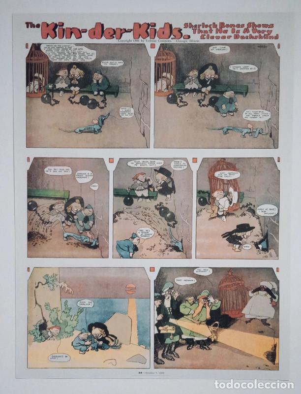 C&oacute;mics: Lote de 3 p&aacute;ginas de The Kin-der Kids de Lyonel Feininger - Foto 2