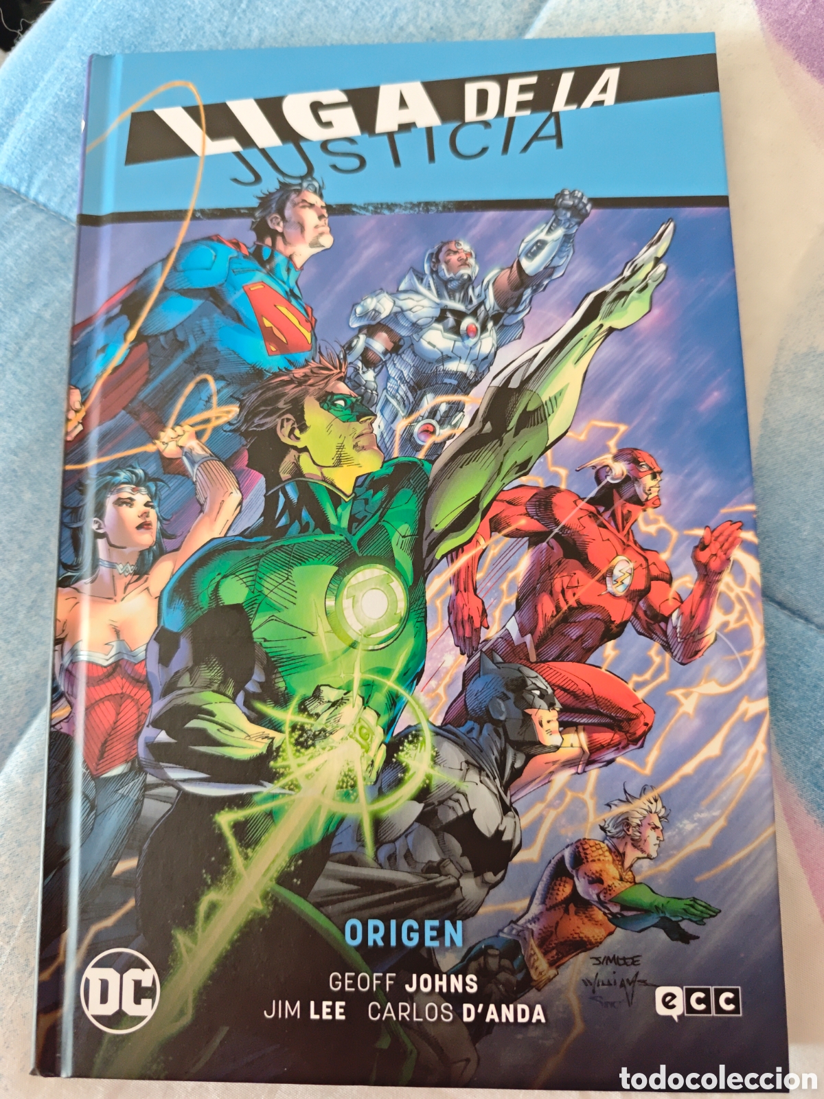 C&oacute;mics: Liga de la Justicia - Jim Lee - Origen - Foto 1