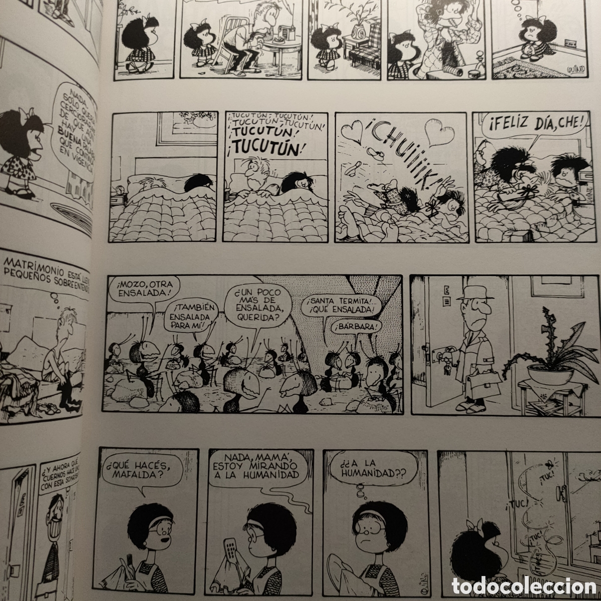 C&oacute;mics: 10 A&Ntilde;OS CON MAFALDA. COMIC LIBRO DE QUINO. CL - Foto 6