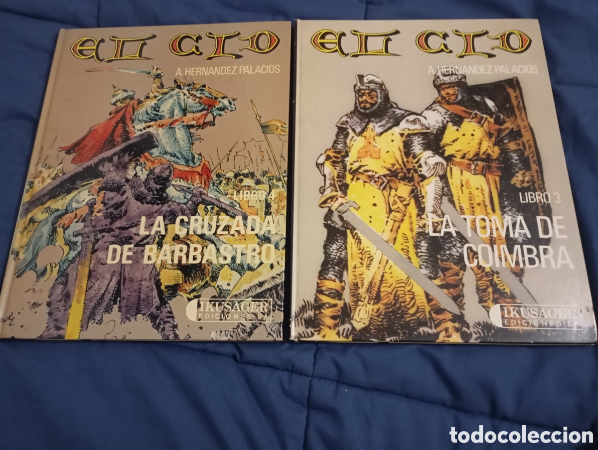 C&oacute;mics: EL CID 4 TOMOS &iexcl;&iexcl;COMPLETA!! - ANTONIO HERN&Aacute;NDEZ PALACIOS - DONCEL / IKUSAGER - Foto 2
