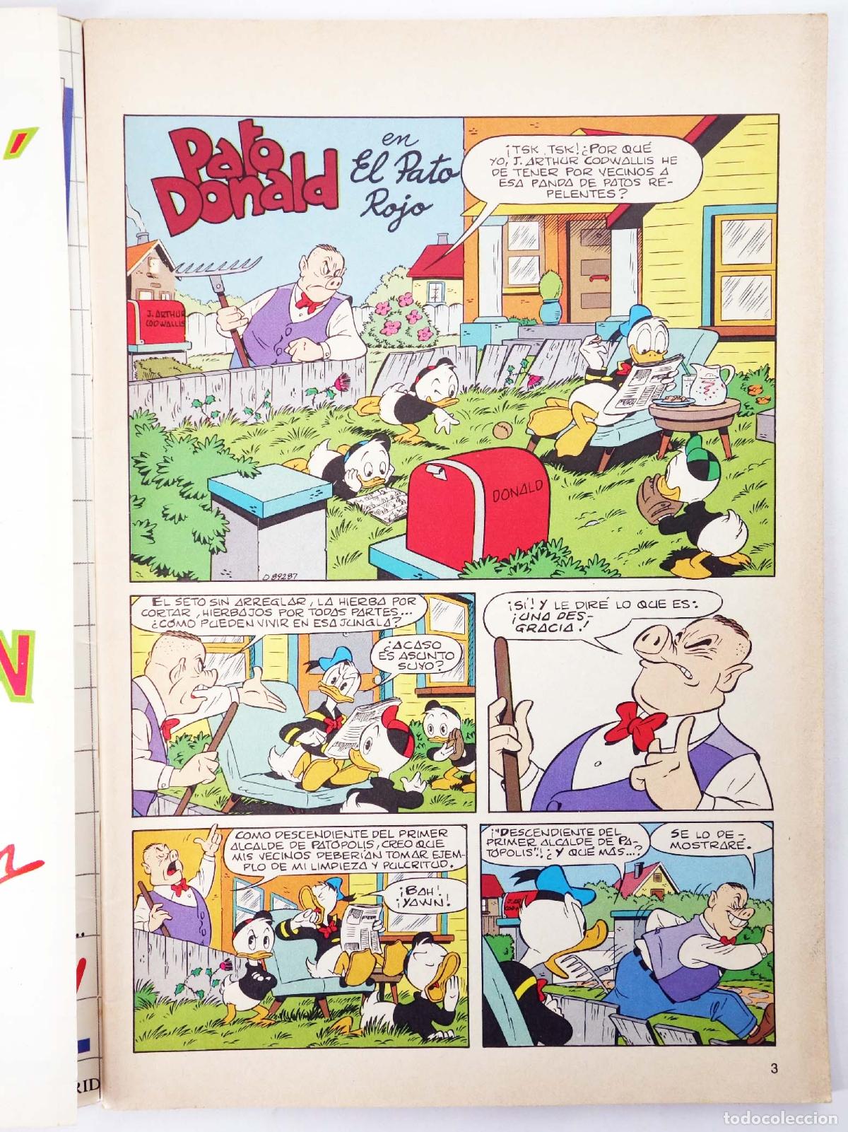 C&oacute;mics: PATO DONALD 35 (Vvaa) Primavera, 1991 - Foto 3