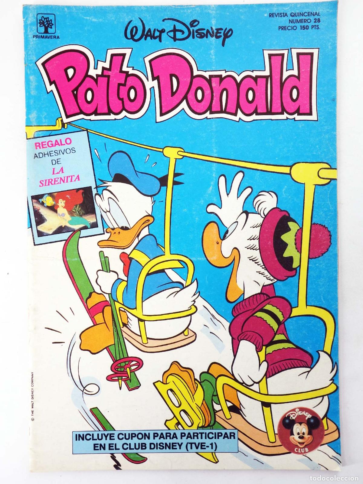 C&oacute;mics: PATO DONALD 28 (Vvaa) Primavera, 1990 - Foto 1