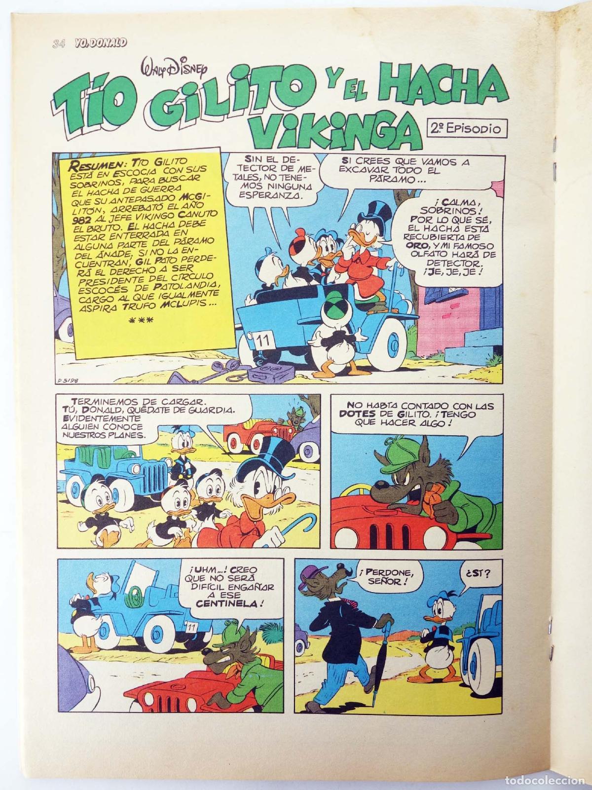 C&oacute;mics: YO, DONALD 49 (Vvaa) Montena, 1987. OFRT - Foto 3