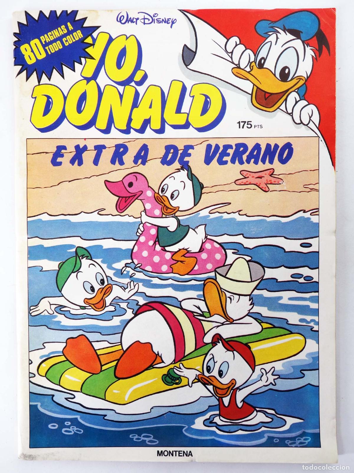 C&oacute;mics: YO, DONALD. EXTRA VERANO (Vvaa) Montena, 1987. OFRT - Foto 1